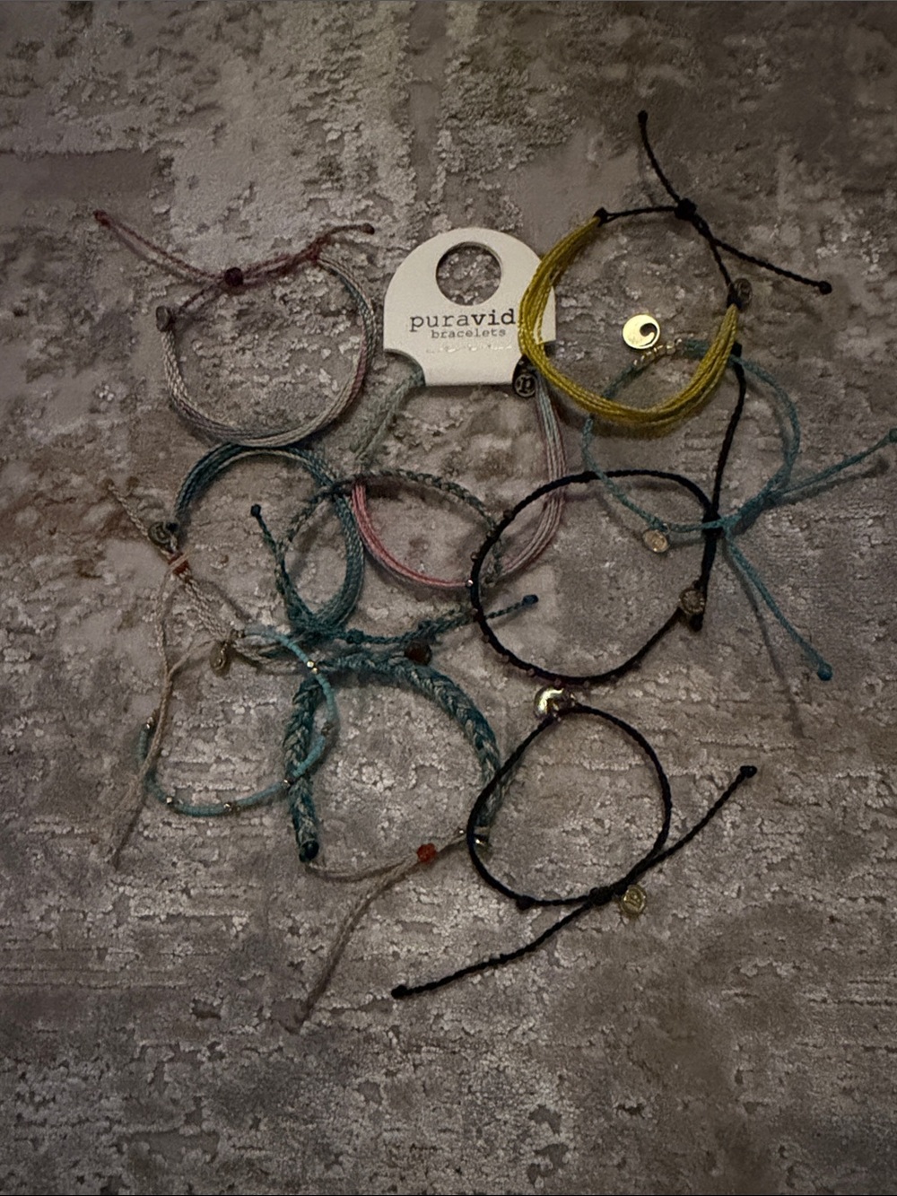 Pura Vida Mixed Cord Bracelet Lot - Multicolor